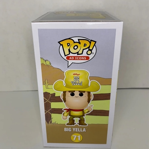 Vaulted New Big Yella Sugar Corn Pops Funko Shop Exclusive Pop 2019 Funko Pop - Picture 7 of 7